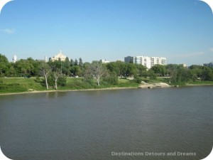 View of St. Boniface from Mon Ami Louis