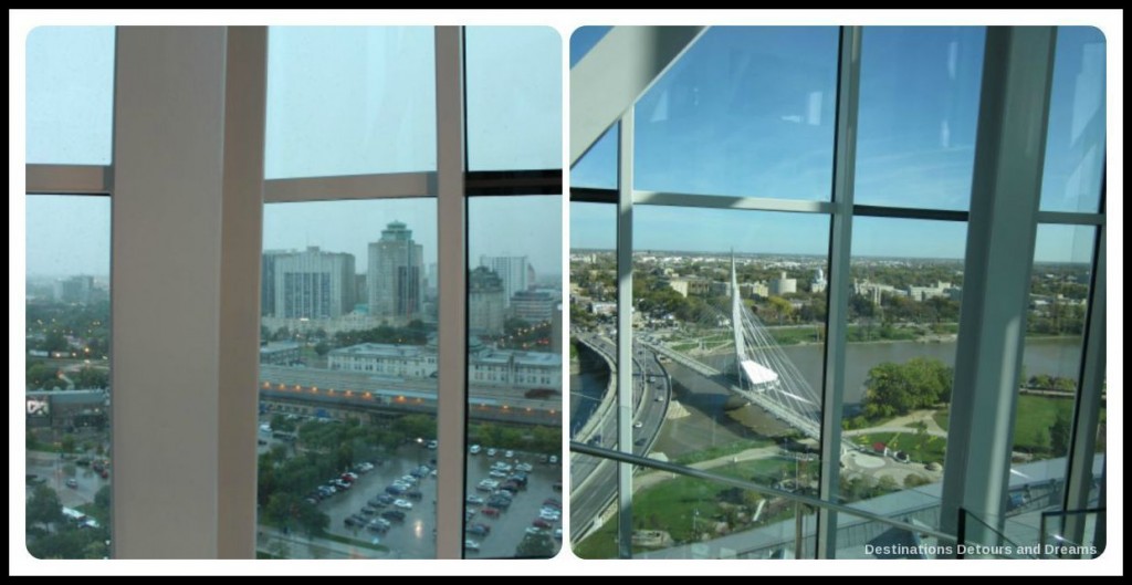 Winnipeg views from Tower of Hope