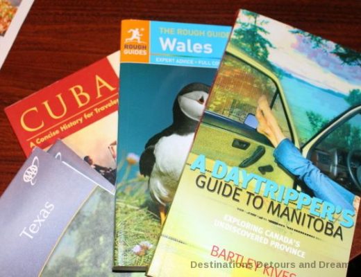 Guidebooks and trip planning