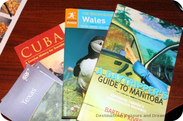 Guidebooks and trip planning
