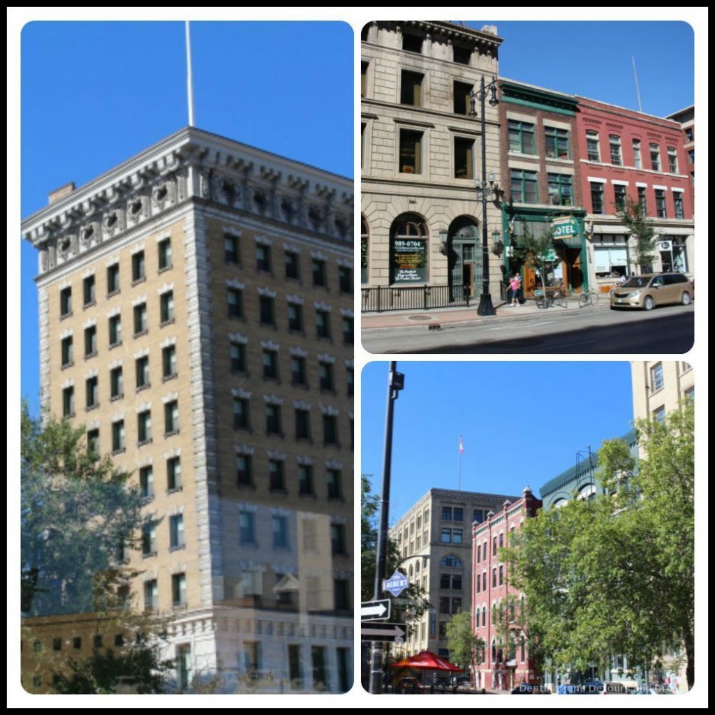 Turn of the century architecture on Heart of a Nation City Tour