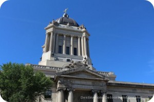 Golden Boy atop Manitoba Legislative Building