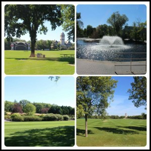 Views of Assiniboine Park on Heart of a Nation City Tour