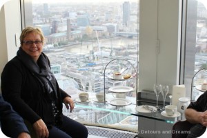 Afternoon tea high over London