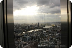 Afternoon tea high over London