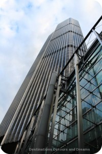 After tea high above London from the top of Tower 42