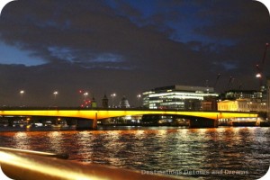 London from the Thames
