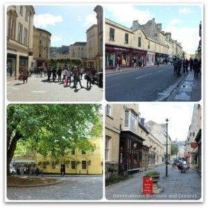 Shopping in Bath, Somerset