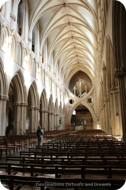 Wells Cathedral and its scissor arches