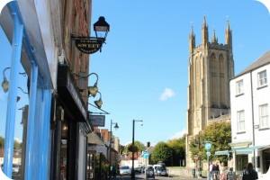 Medieval Wells and St. Cuthbert's Church