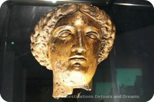Roman Baths Goddess Sulus Minerva statue