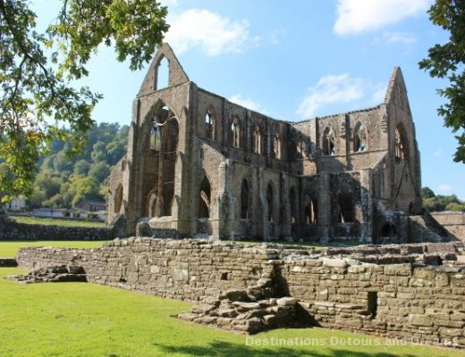 Tintern Abbey in the Wye Valley