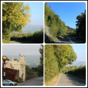 Scenic drives in south Wales