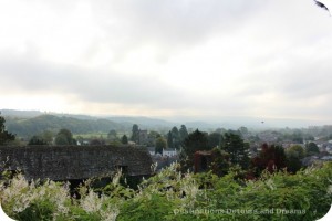 View from Usk Castle