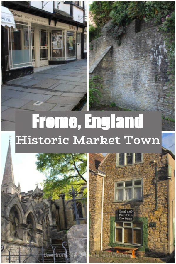Discovering Frome, a historic market town in Somerset, England. #England #Somerset #Frome 