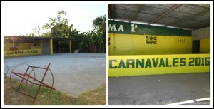 Carnaval party area