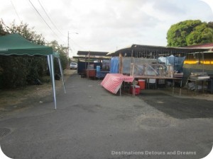 Food stalls Pedasi Carnaval