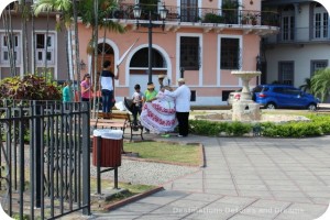 Pollera photo shop in Casco Viejo