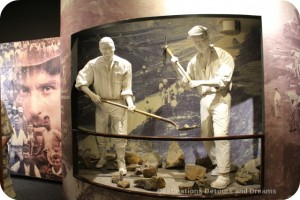 Display at Miraflores Locks Museum