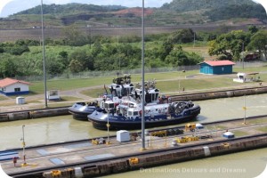 Panama Canal tugboats