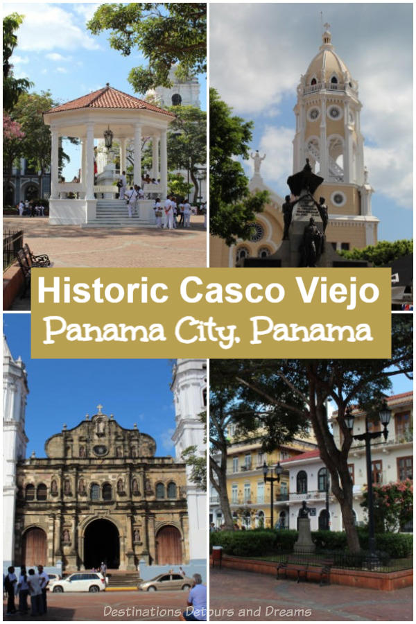 Casco Viejo, Unesco World Heritage Site, is the historic old town of Panama City, Panama and a top tourist attraction 