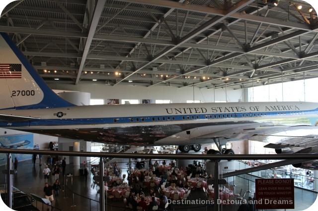 Air Force One exhibit at Ronald Reagan Presidential Library