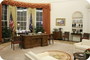 Oval Office replice at Ronald Reagan Presidential Library