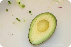 Avocado and fish tacos