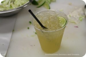 Mango habanero margarita