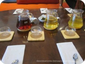 tea tasting at The Taste of Tea