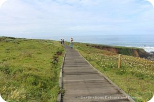 Cambria coastal boardwalk