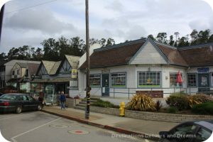 Stores in Cambria's West Village, California