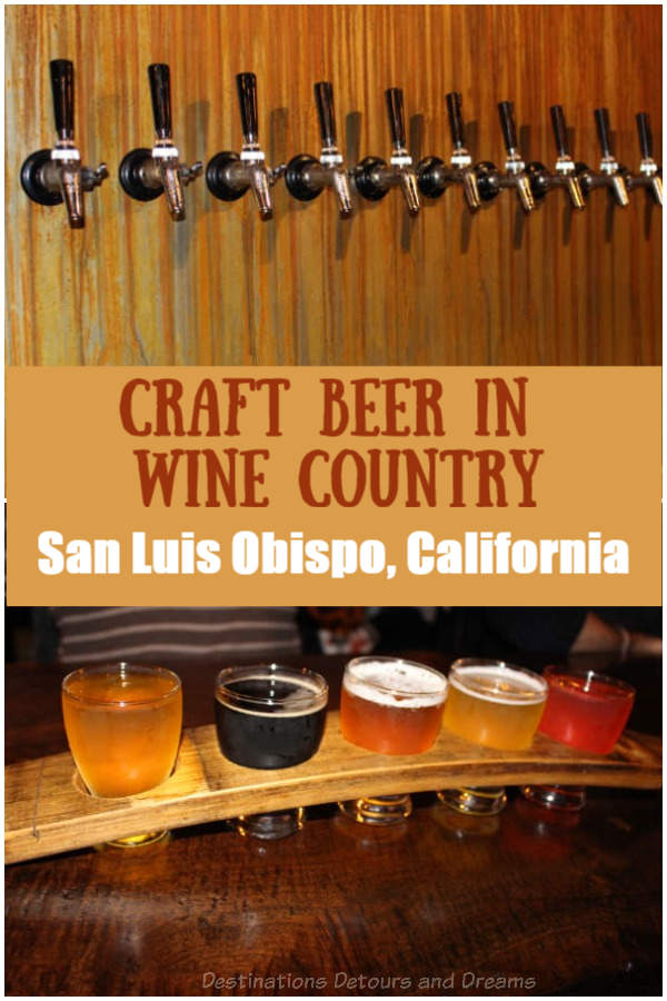 A craft beer tour in San Luis Obispo (SLO), California #California #craftbeer #SLO #SanLuisObispo