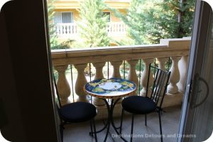 Dry Creek Inn balcony