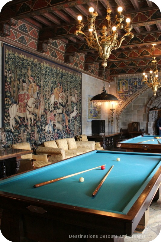 Hearst Castle Billiards Room
