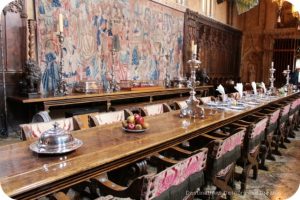 Hearst Castle dining room