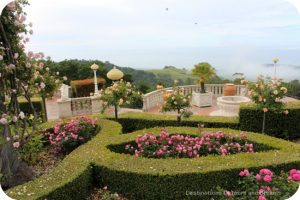 Hearst Castle garden terrace