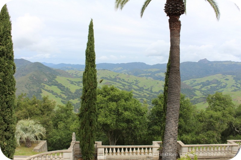 View from Hearst Castle