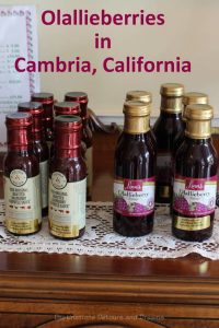 Learning to cook with Olallieberries at an historic inn in Cambria, California #California #Cambria #olallaberry