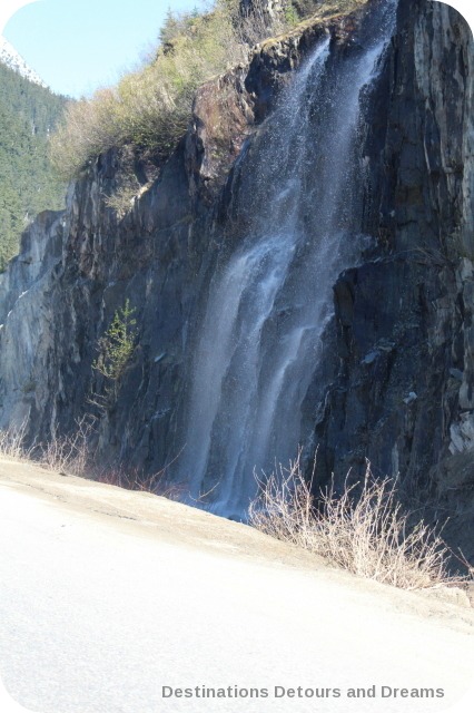 Mountain spring in British Columbia