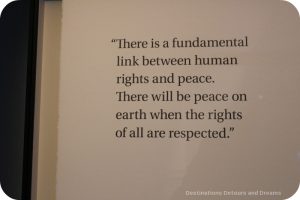 Human Rights and Peace