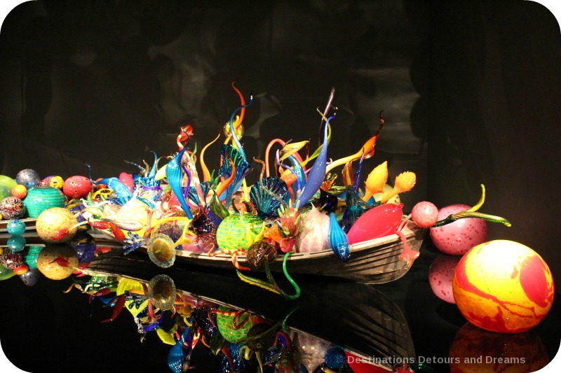 Boat at Chihuly Garden and Glass