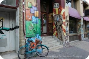 Exchange District photo tour - graffiti