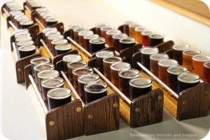 Flights at Maple Island Brewing