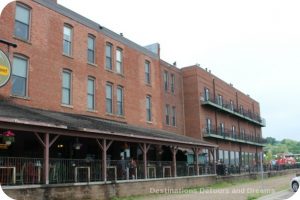 Stillwater Water Street Inn patio