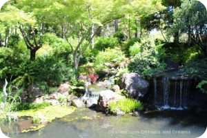 Gardens at Ferrari-Carano Vineyards and Winery Villa Fiore location in Dry Creek Valley