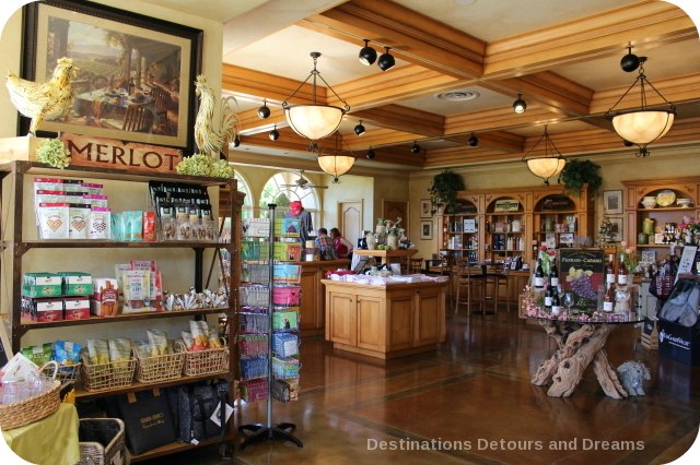 Villa Fiore Tasting Room at Ferrari-Carano Winery, also known for its gardens