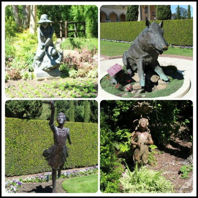 Sculptures in Ferrari-Canaro gardens, Dry Creek Valley