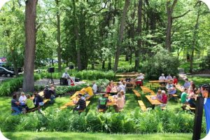 Schell's outdoor beer garden