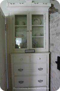 Cabinet in Great Room of Friesen Housebarn, Neubergthal National Historic Site